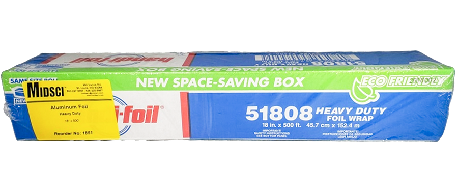 Aluminum Foil 18in x 500f