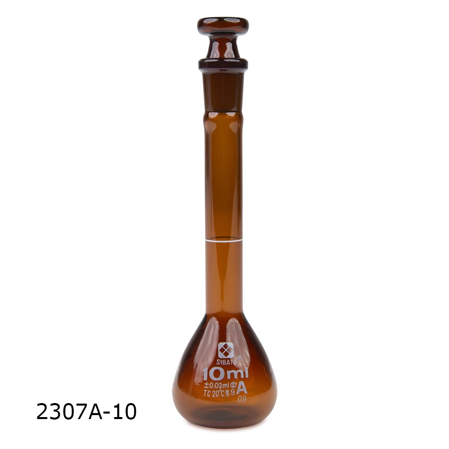 Amber Volumetric Flasks