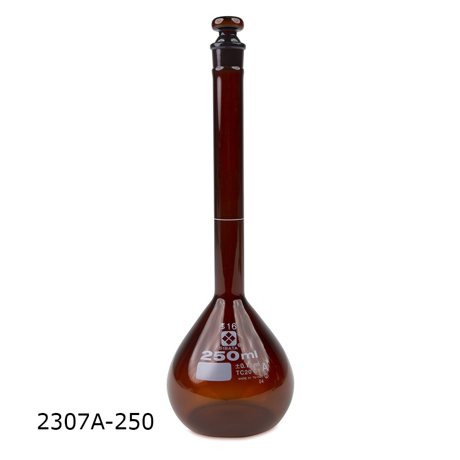 Amber Volumetric Flasks