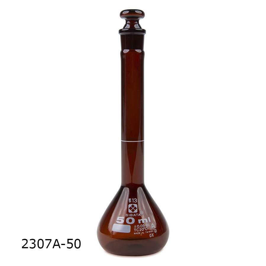 Amber Volumetric Flasks