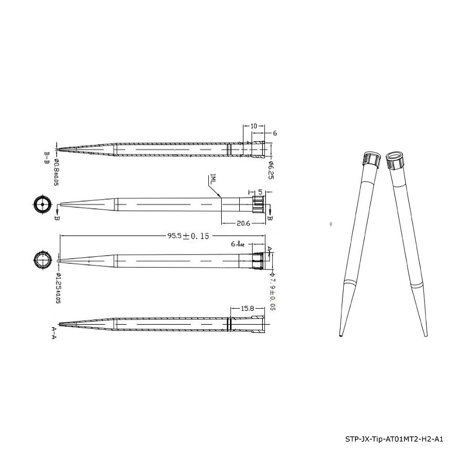 Tecan Robotic Pipette Tip