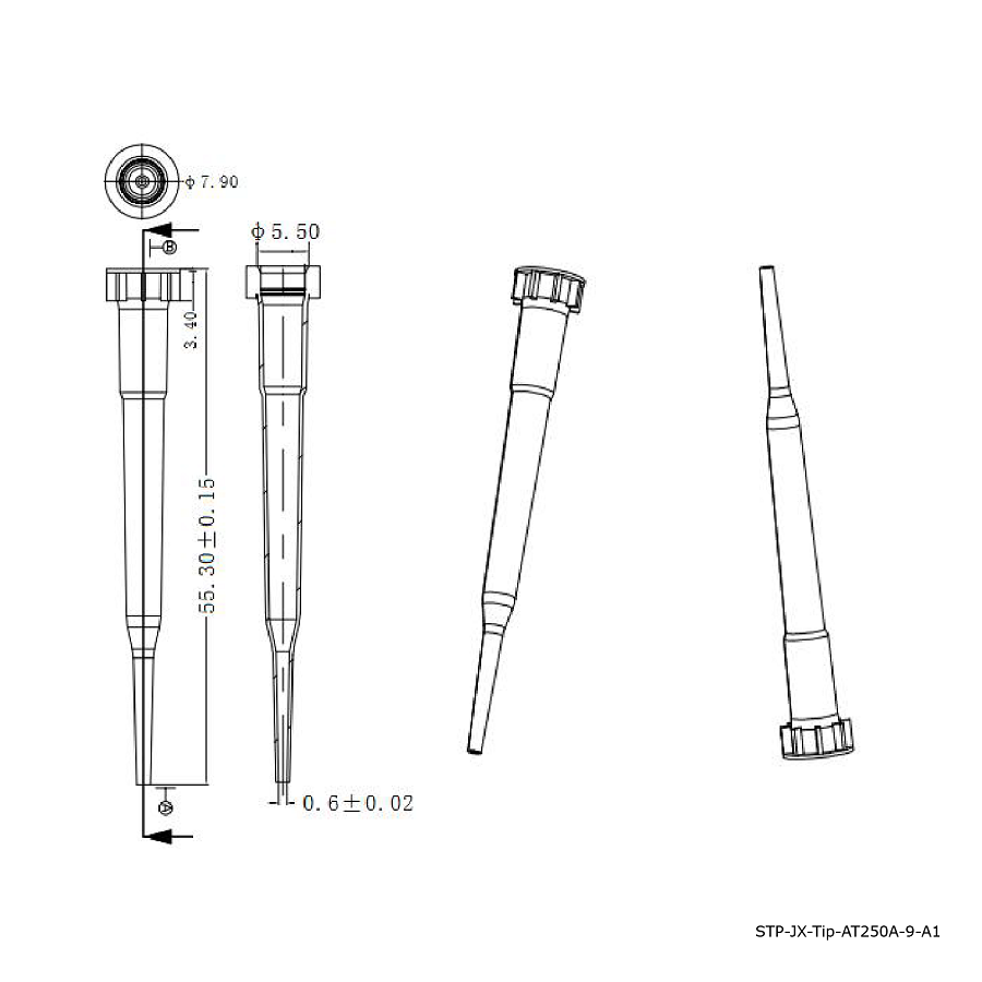 Agilent Style Robotic Tip