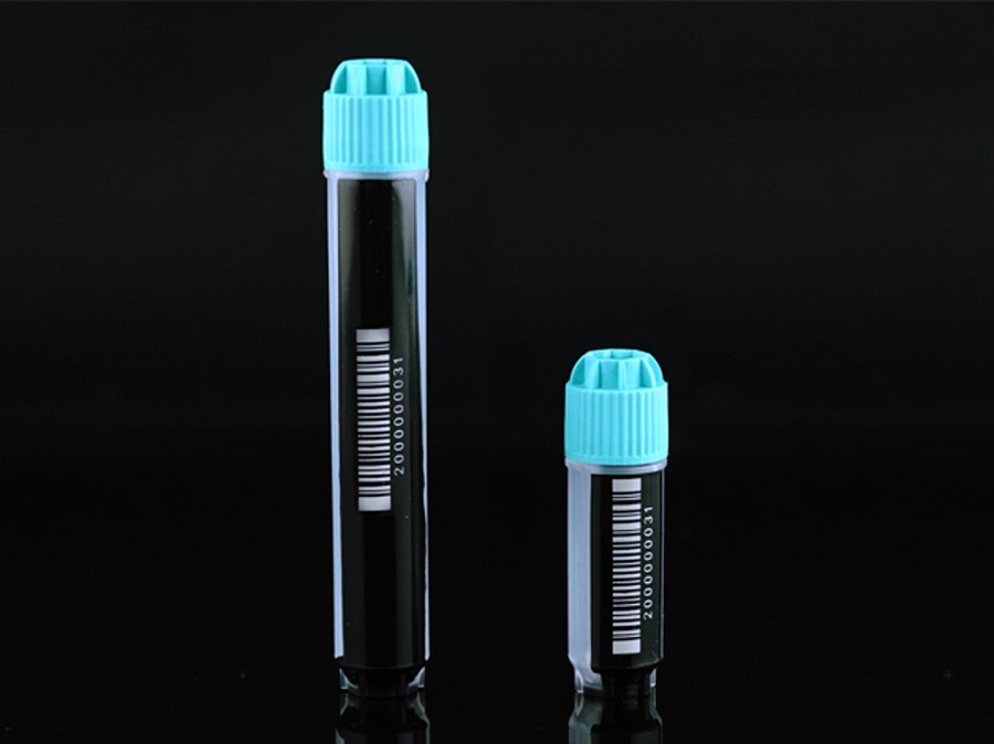 3D Barcode CryoVials