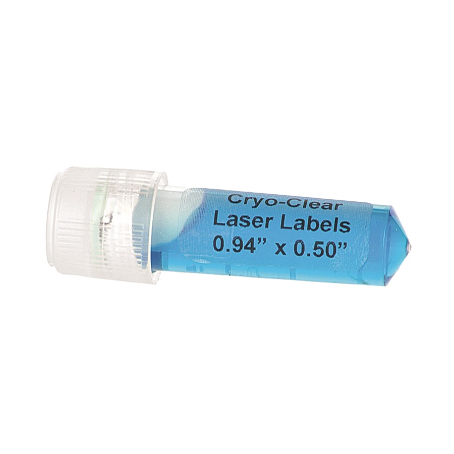 Cryo-Clear Laser Labels