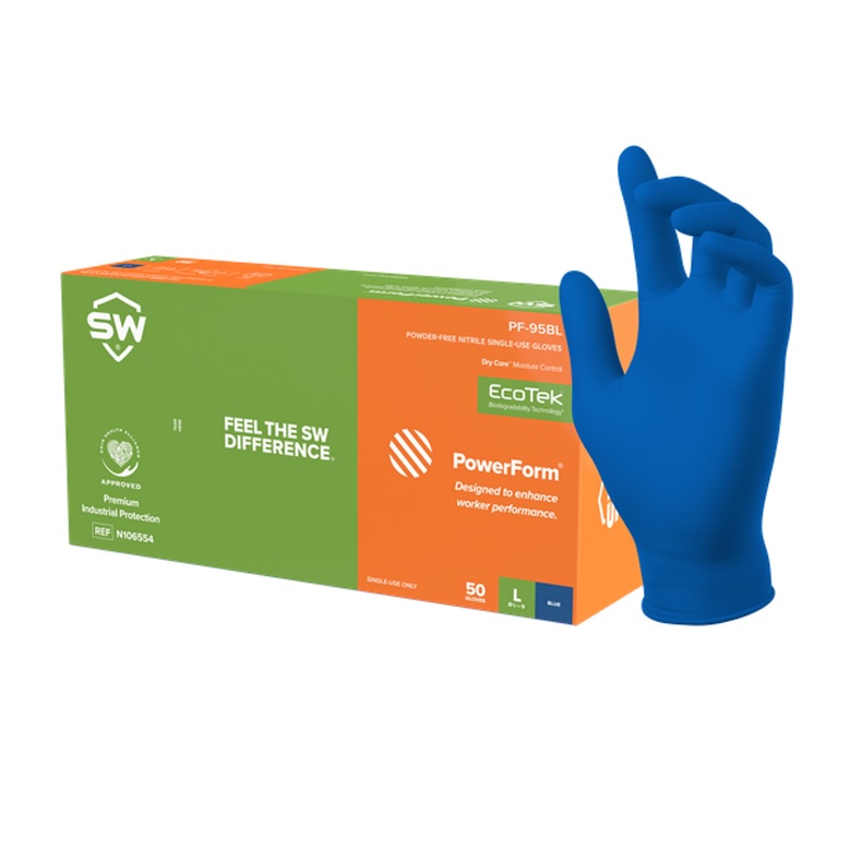 Nitrile Exam Gloves, Dry