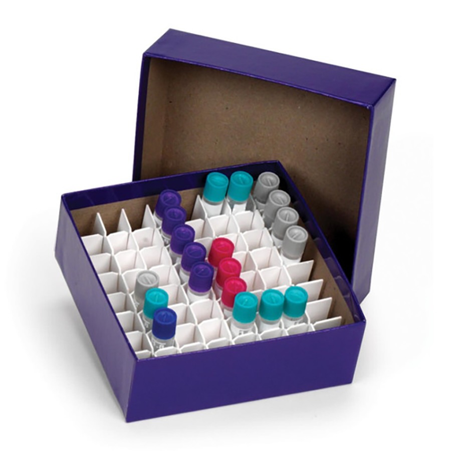 Cardboard Cryovial Box