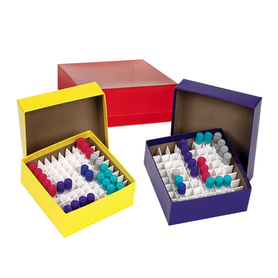 Cardboard Cryovial Box