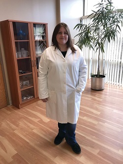 Women's White Lab Coat