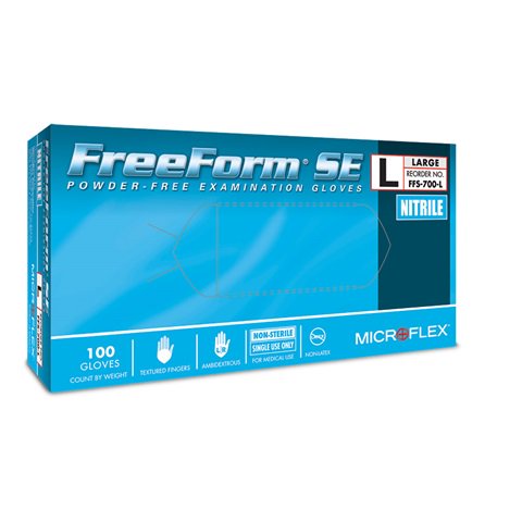 Freeform Nitrile Gloves