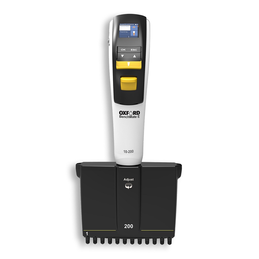 12-channel, 10 to 200ul