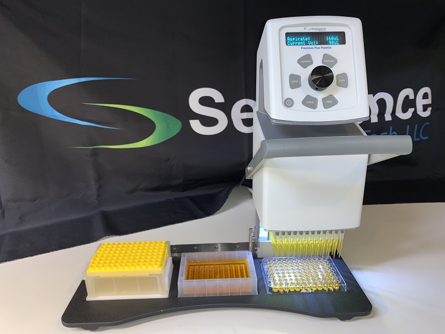 96 channel Pipettors | Sequence Biotech Precision Series | MIDSCI