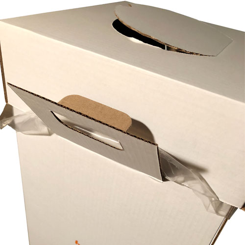 Burn-Up Bin-Floor Handles