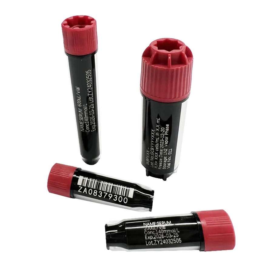 Tri-code sample tubes