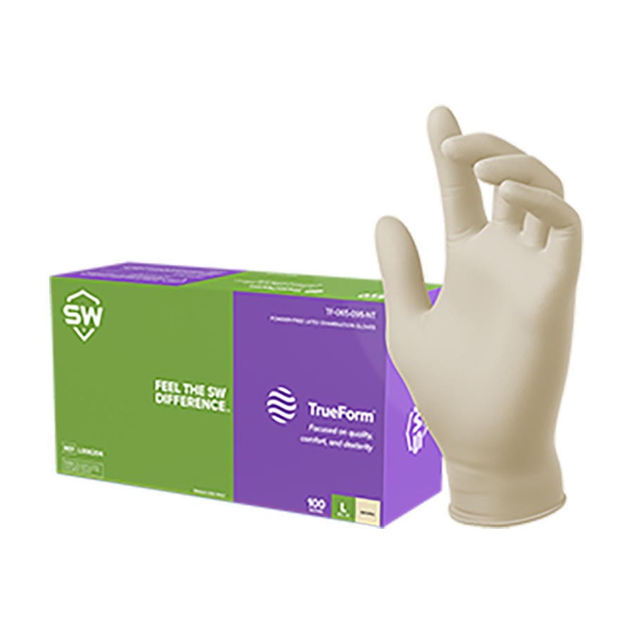 TrueForm® Latex Gloves
