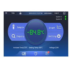 TwinCool Freezer - touchs