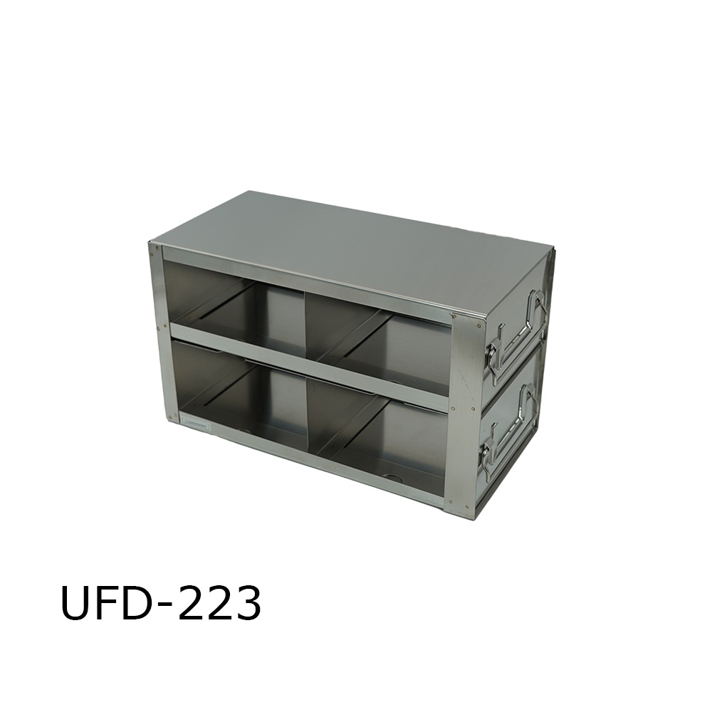 Upright Drawer Freezer Racks for 3 in Boxes | MIDSCI