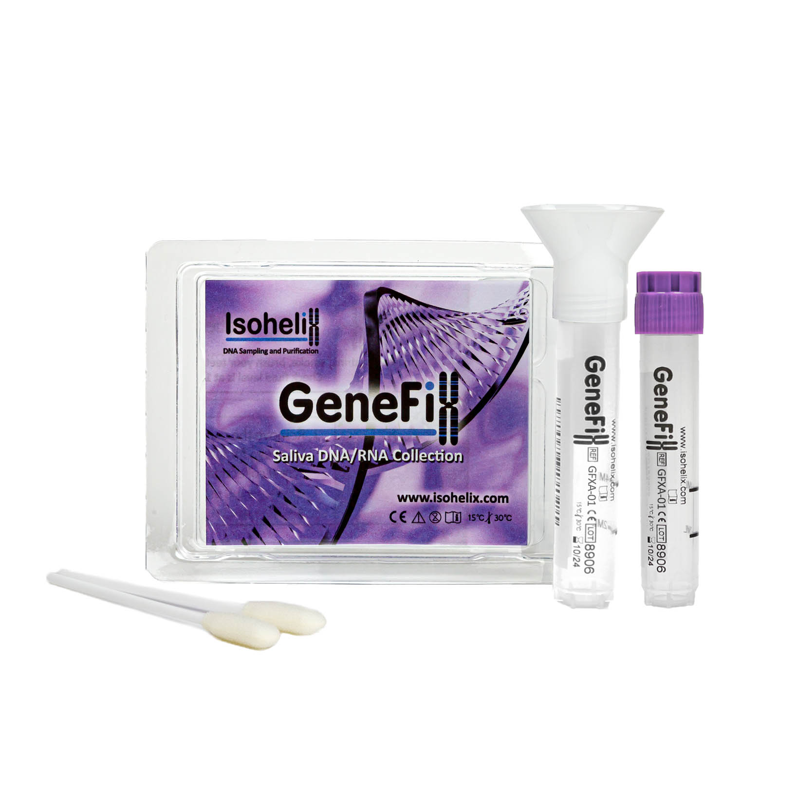 GeneFix Saliva Collectors with Fluidx Tubes